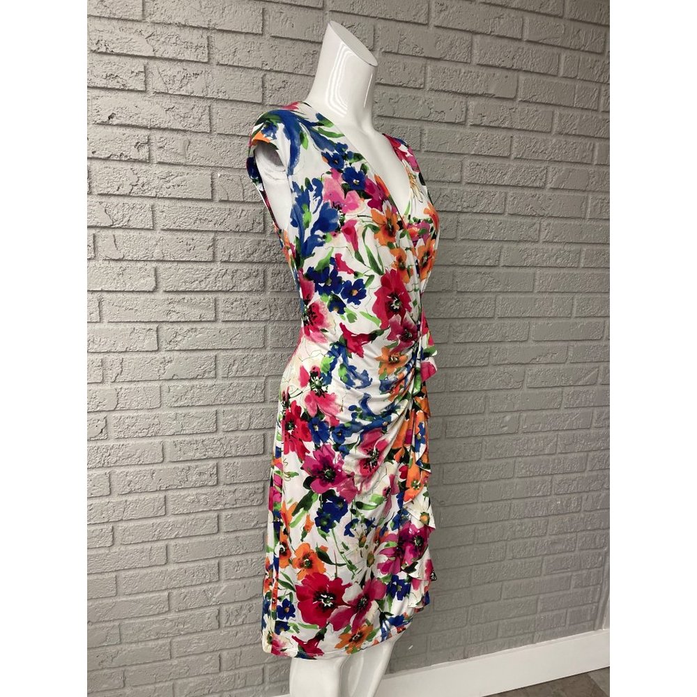 American Living Floral Print Midi Dress - Multicolor - Picture 4 of 10